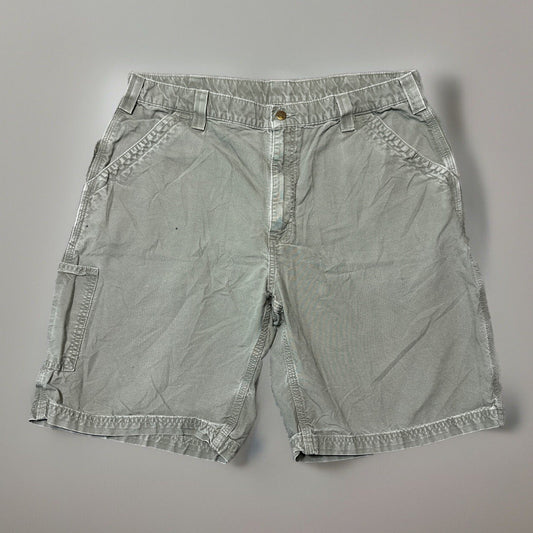 Carhartt Men's Cargo Shorts Size 40 Green Cargo Work Shorts