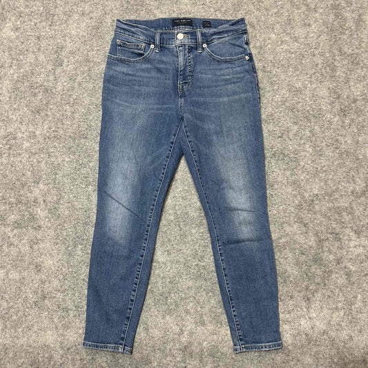 Lucky Brand Women's Ava Mid Rise Crop Skinny Jeans Size 6/28 Blue Medium Wash