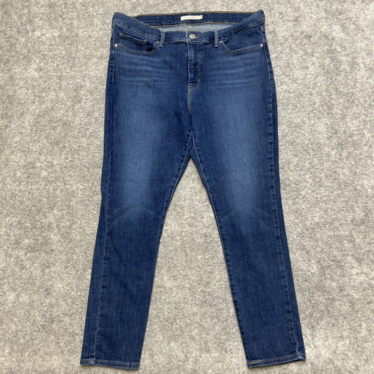 Levi's 311 Shaping Skinny Jeans Women's Size 34 Dark Blue Denim 34x30