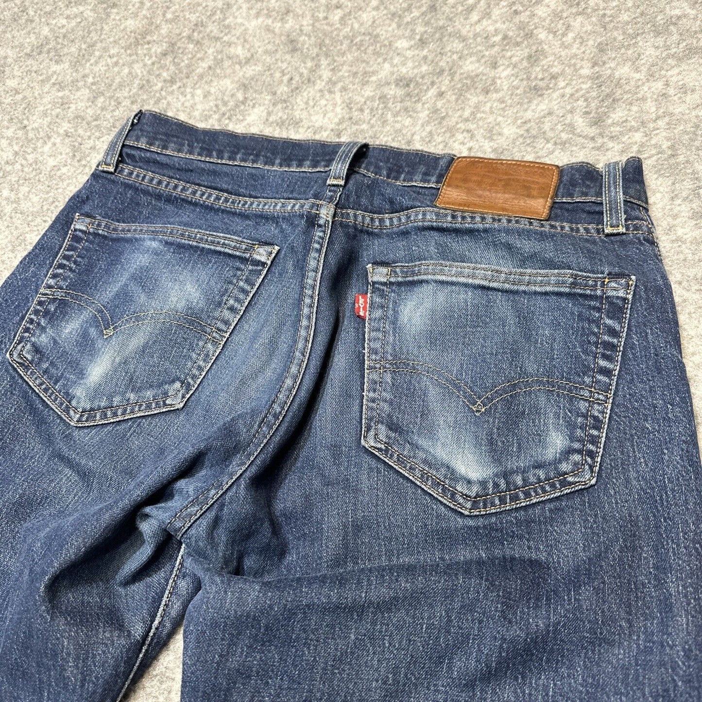 Levi's 511 Big E Slim Fit Men's Jeans Size 32x34 Blue Dark Denim