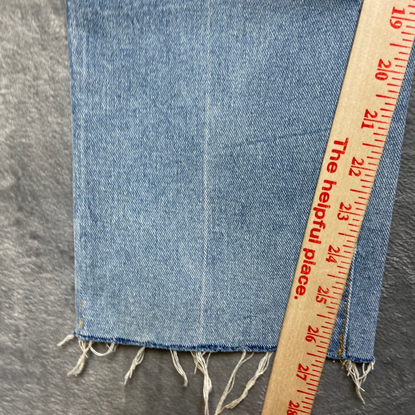 Kensie Distressed True Vintage The Slim Jeans Women's Size 2/26 Blue Denim