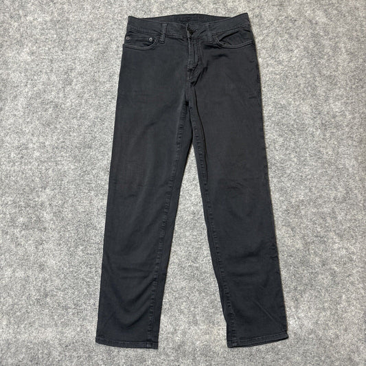 American Eagle Extreme Flex Men's Slim Straight Jeans Size 26x28 Dark Gray Denim