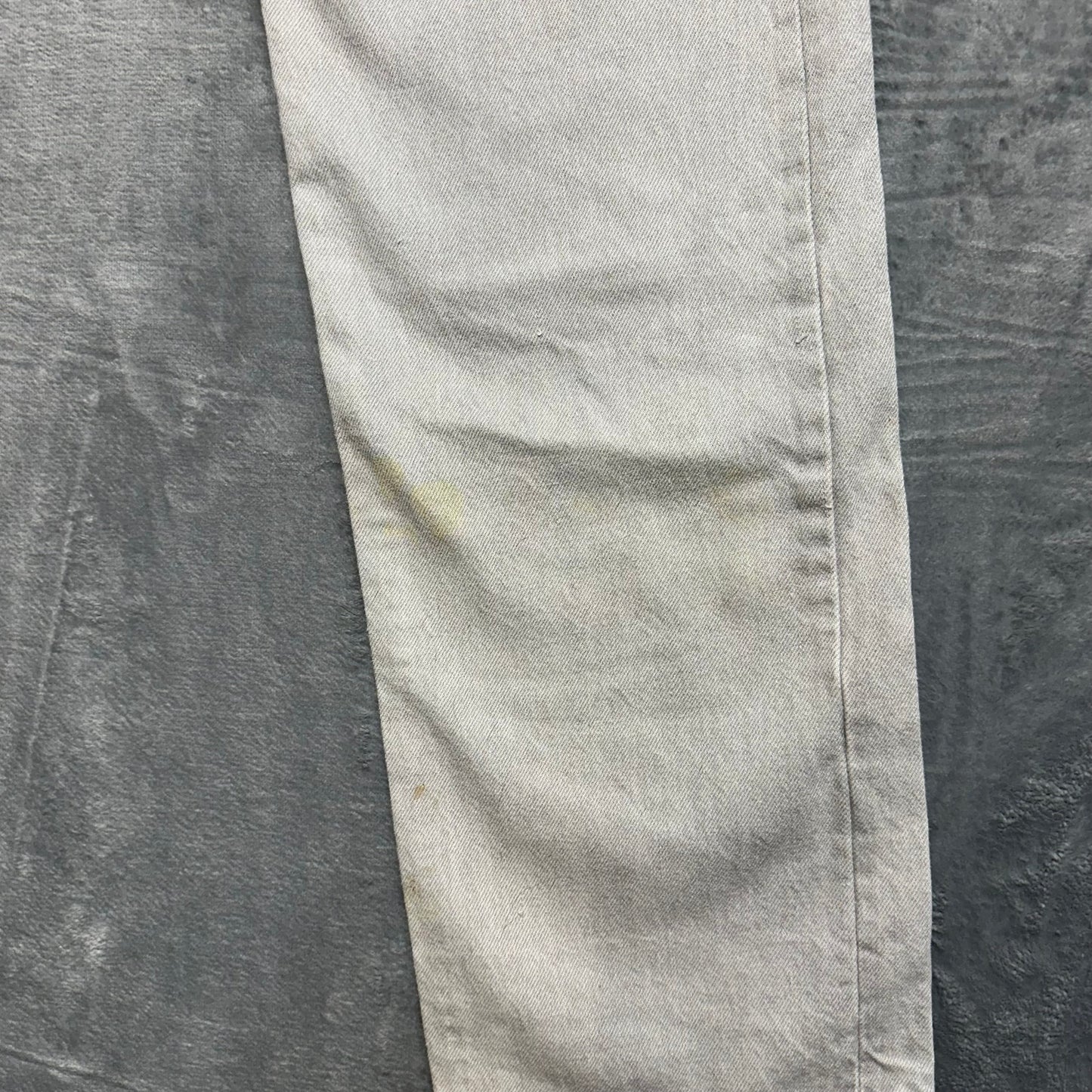 Vintage Levi's 701 XX Student Straight Jeans Boys Size 30x32 WhiteVintage Levi's 701 Straight Jeans Boys Size 30x32 White