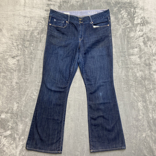 Gap 1969 Perfect Boot Cut Jeans Women's Size 33 Dark Wash Blue Denim