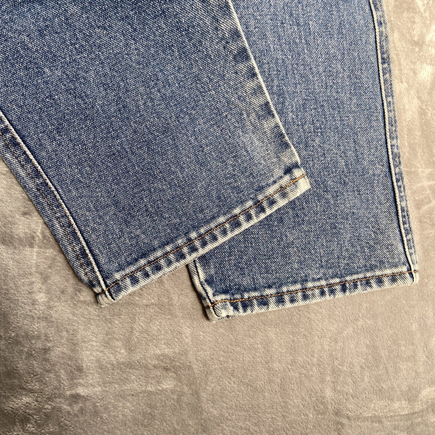 Vintage Black Collins Toters Serious Sportswear Jeans Men's 34x30 Blue