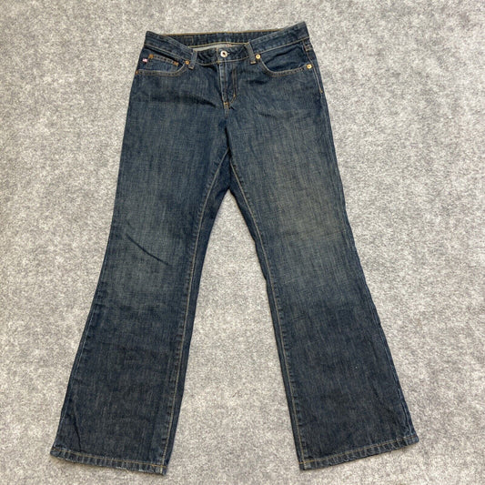 Polo Ralph Lauren Kelly Jean Women's Size 8 Dark Blue Denim Low Rise