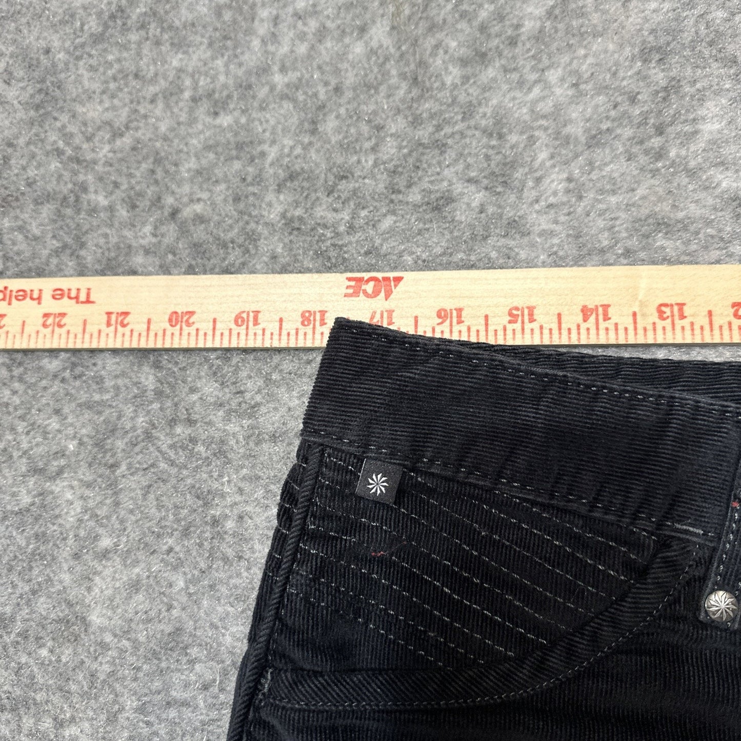 Athleta Women's Skinny Corduroy Pants Size 14 Black Pants