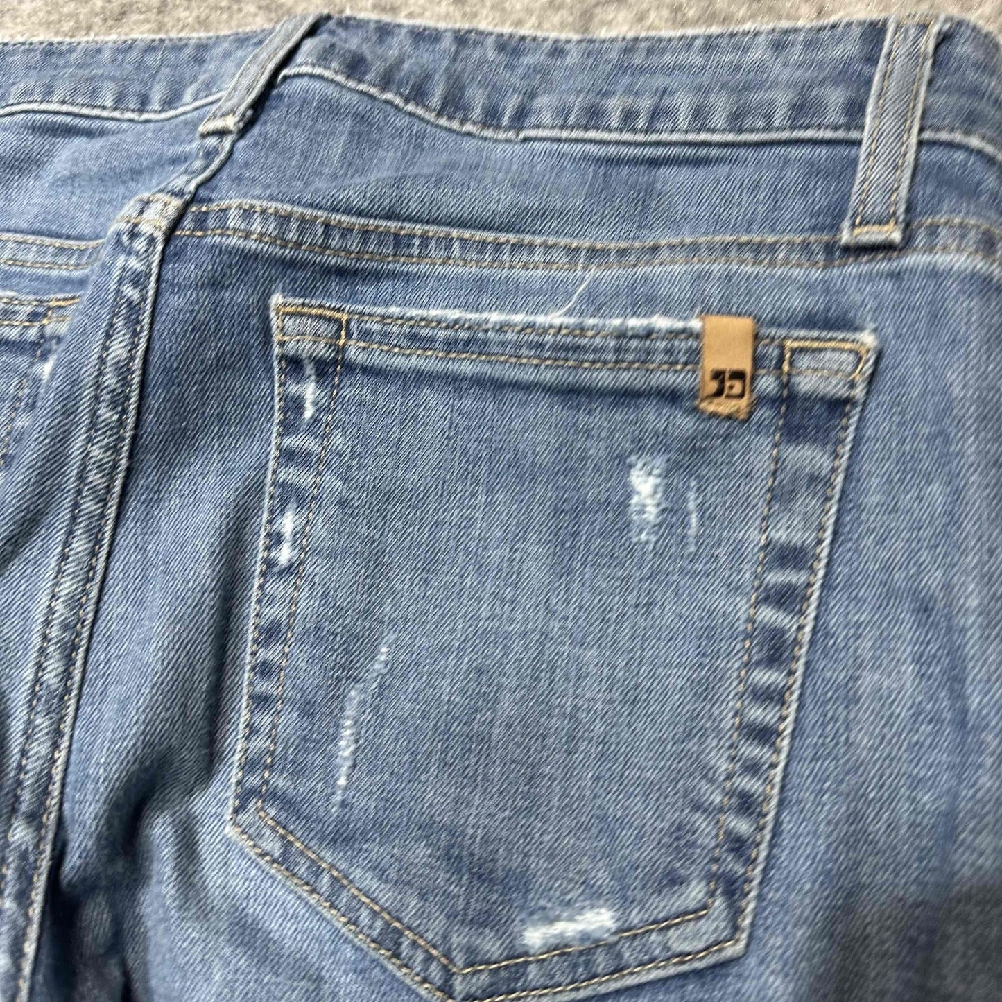 Joe's Women's Distressed Skinny Jeans Size 26 Blue Medium Wash Denim
