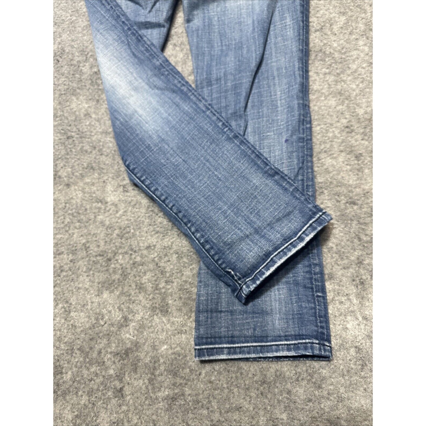 VIGOSS Studio The Thompson Roll Skinny Women's Distressed Jeans Size 31 Blue