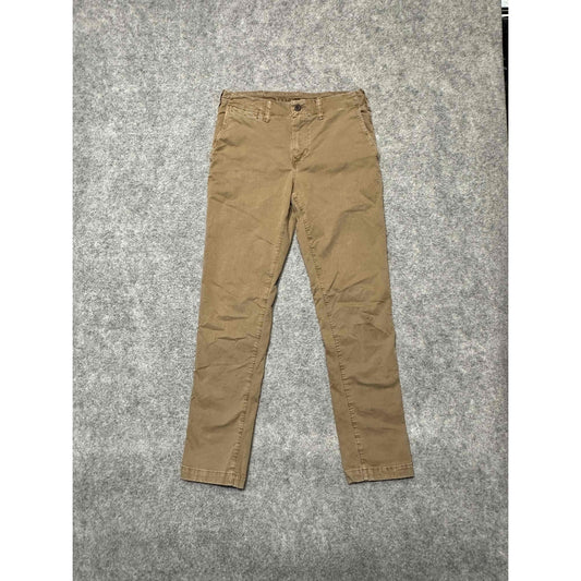American Eagle Men's Chino Pants Size 29x32 Beige Medium Wash