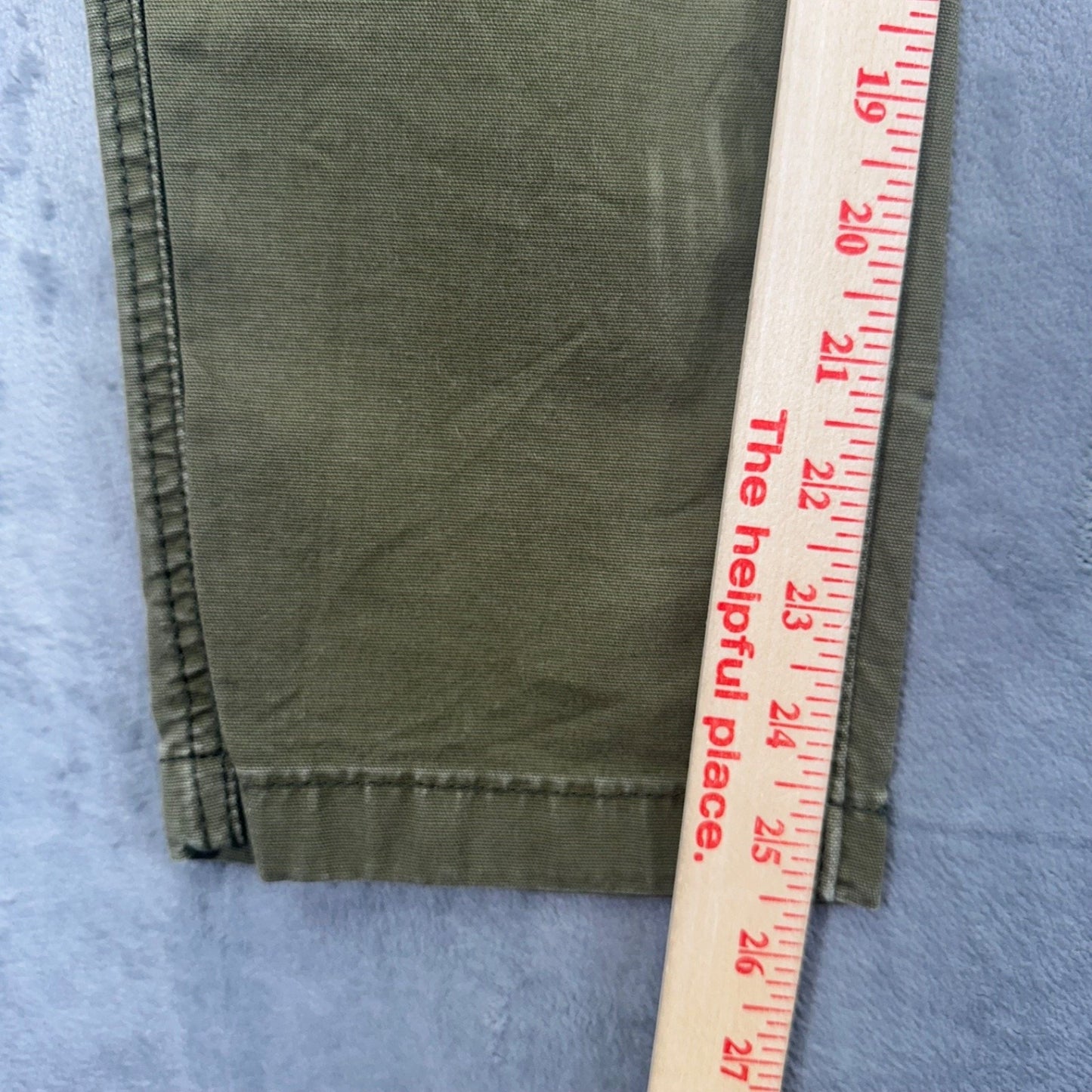 Levi's 724 High Rise Straight Crop Women's Pants Size 29 Green