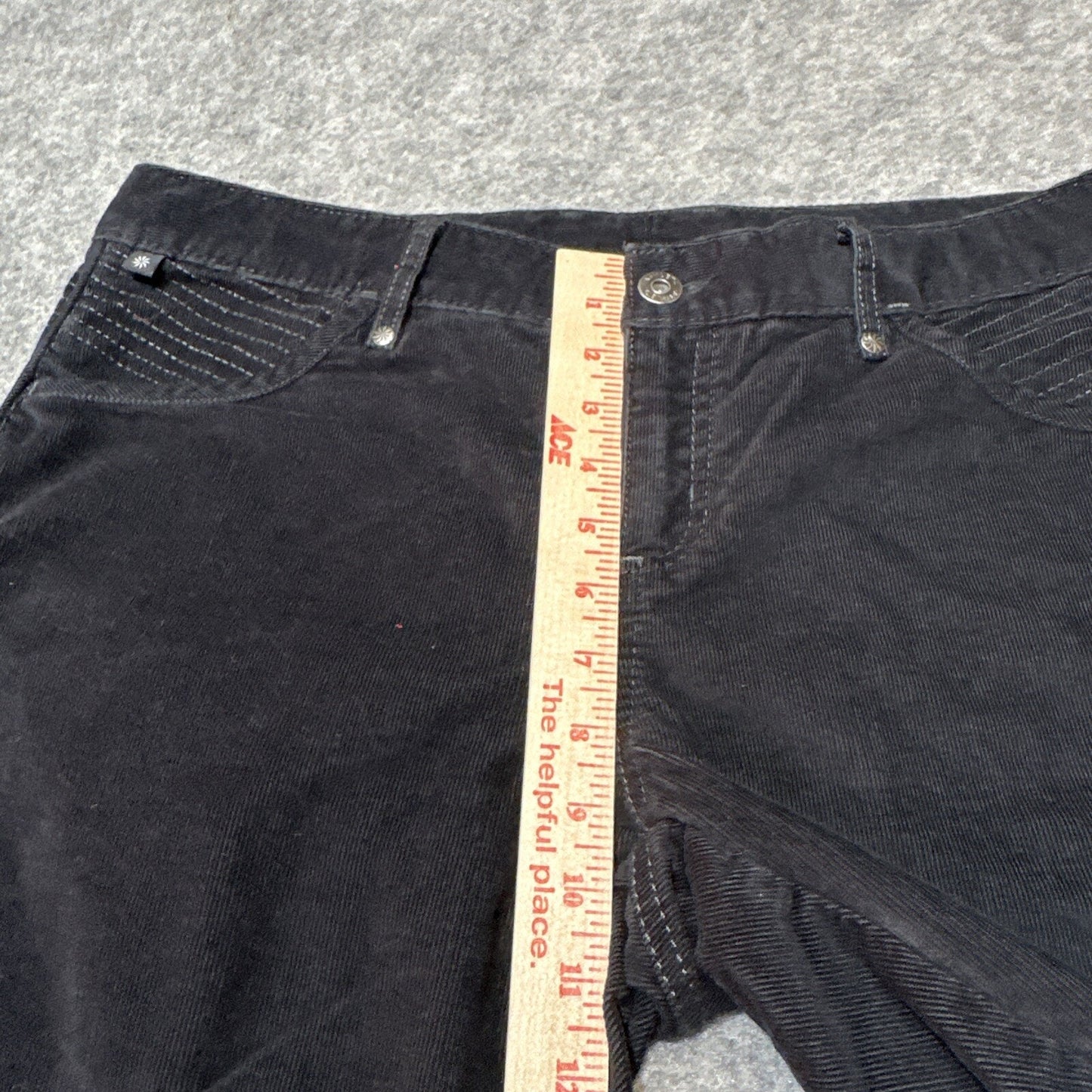 Athleta Women's Skinny Corduroy Pants Size 14 Black Pants
