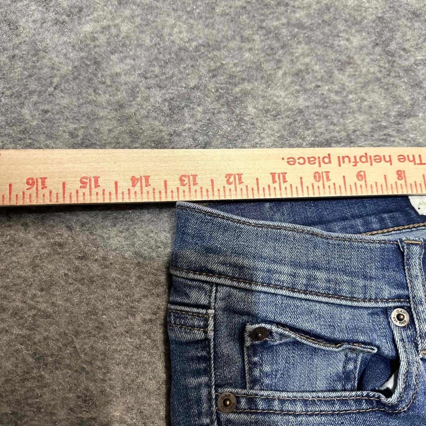 Gap 1969 True Skinny Women's Skinny Fit Jeans Size 27S Blue Medium Wash Denim