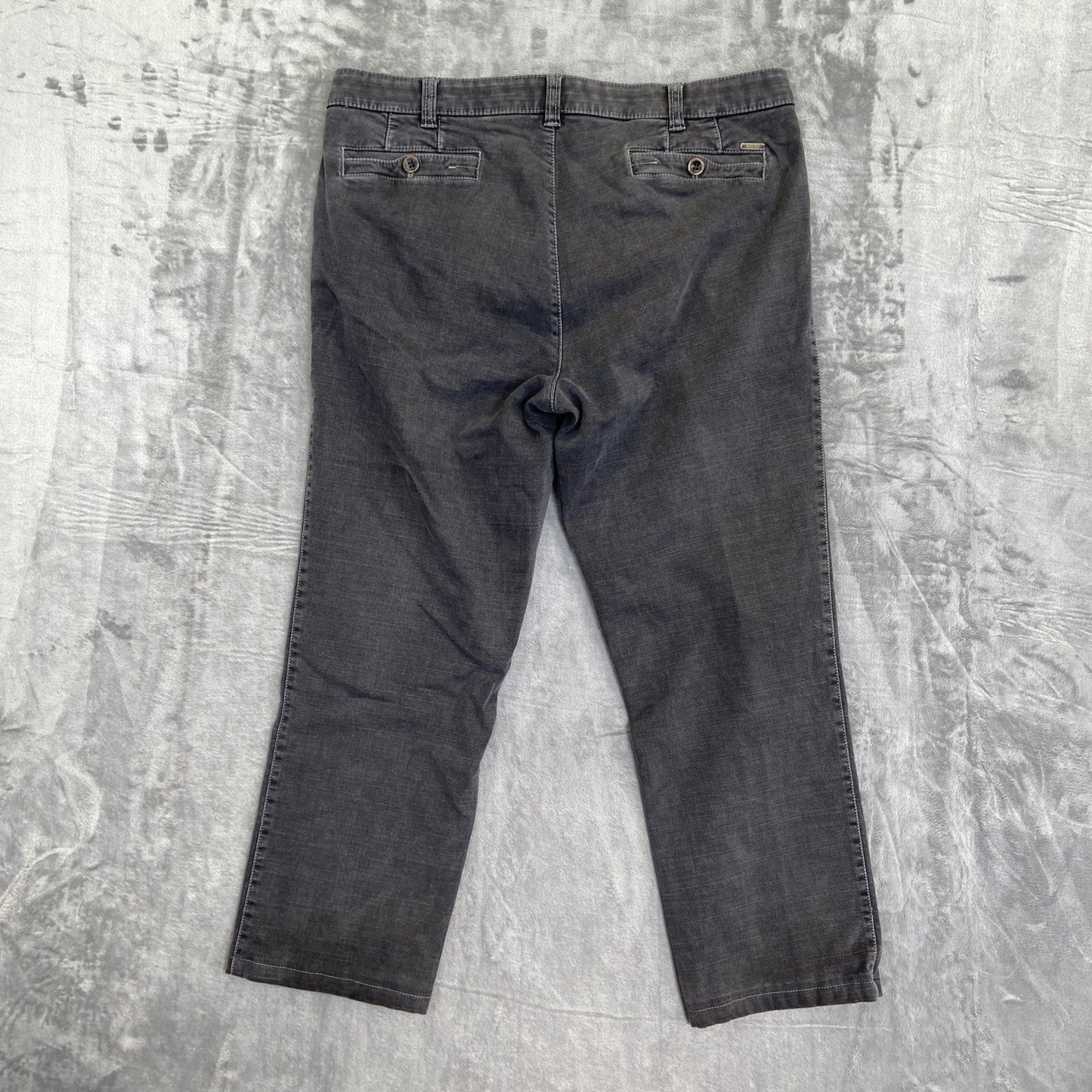 New Meyer Modern Comfort Straight Jeans Men's Size 36x29 Dark Gray Denim