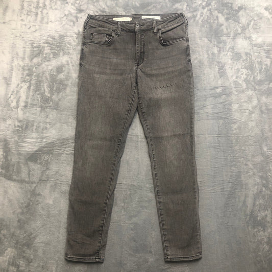 New Pilcro by Anthropologie High Rise Denim Legging Jeans Women's Size 31 Black