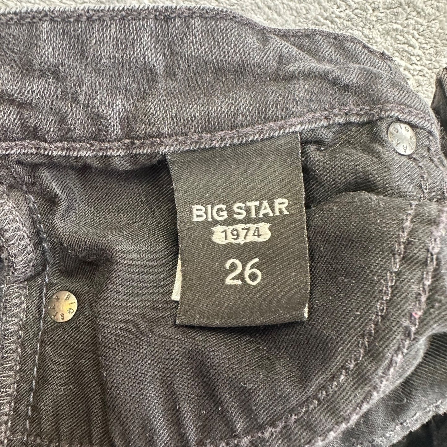 Big Star Women's Alex Skinny Jeans Size 26 Dark Wash