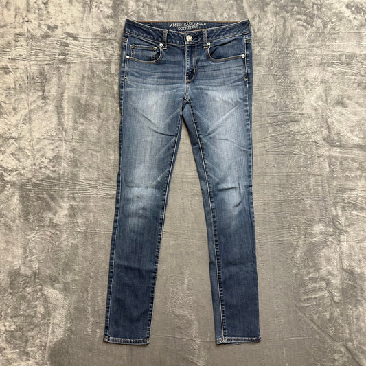 American Eagle Outfitters Skinny Jeans Men's Size 8 Long Blue Denim