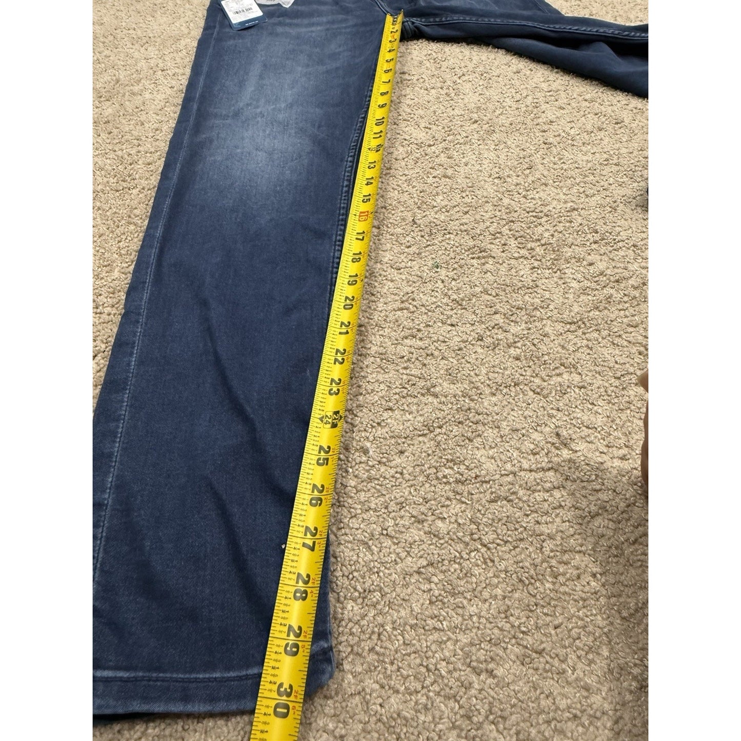 Redtape Men's Blue Denim Jeans Skinny Flow+ Sport Fit Size 32x31