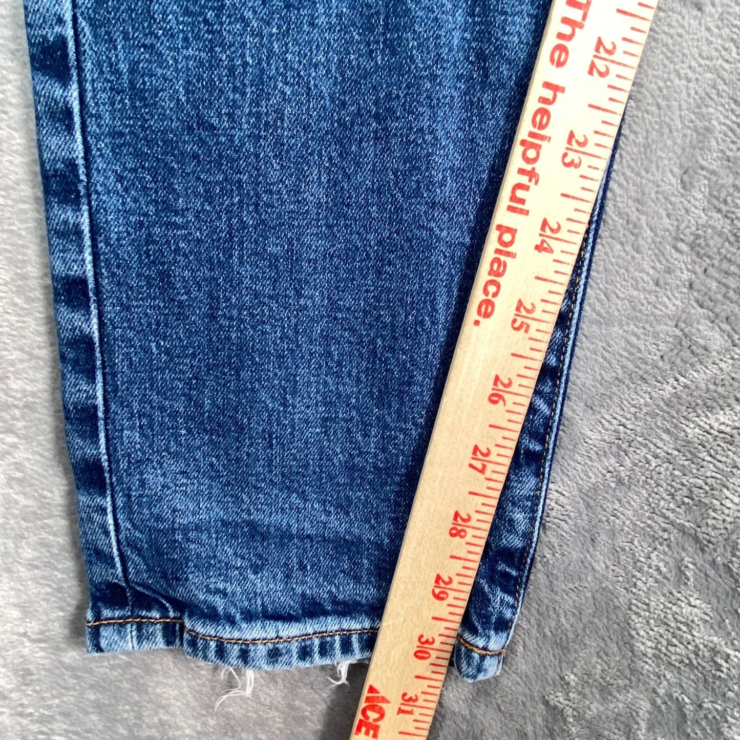Lucky Brand 121 Slim Straight Jeans Men's 32x32 Blue Denim Casual