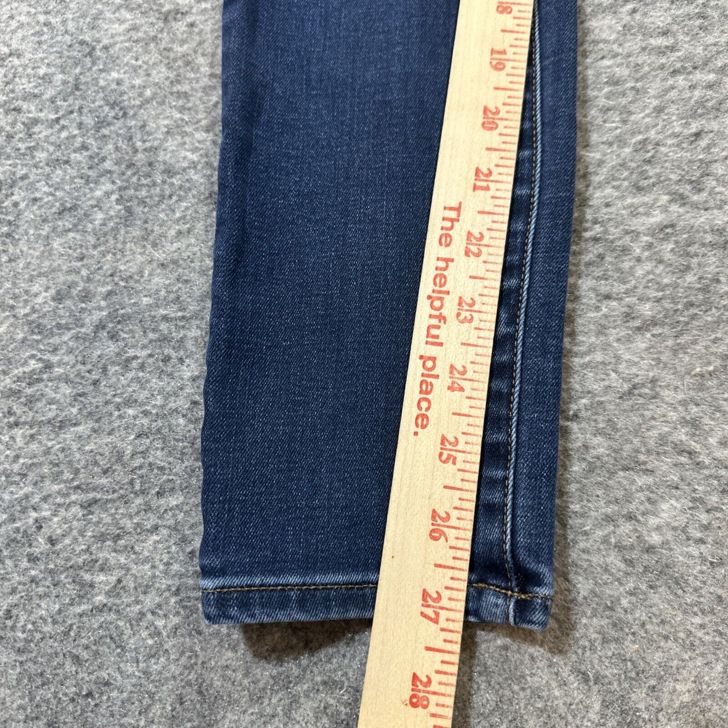 Madewell 9" High Rise Skinny Jeans Womens Size 23 Dark Blue Denim