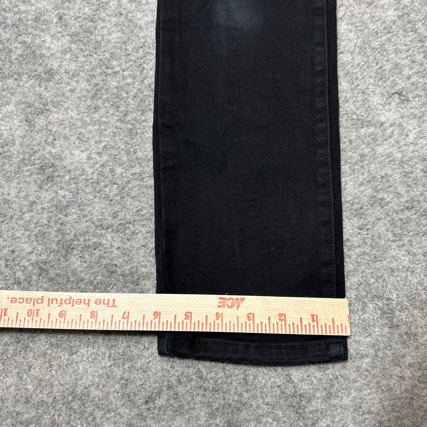 NYDJ Alina Women's Leggings Size 8 Black Dark Wash Denim