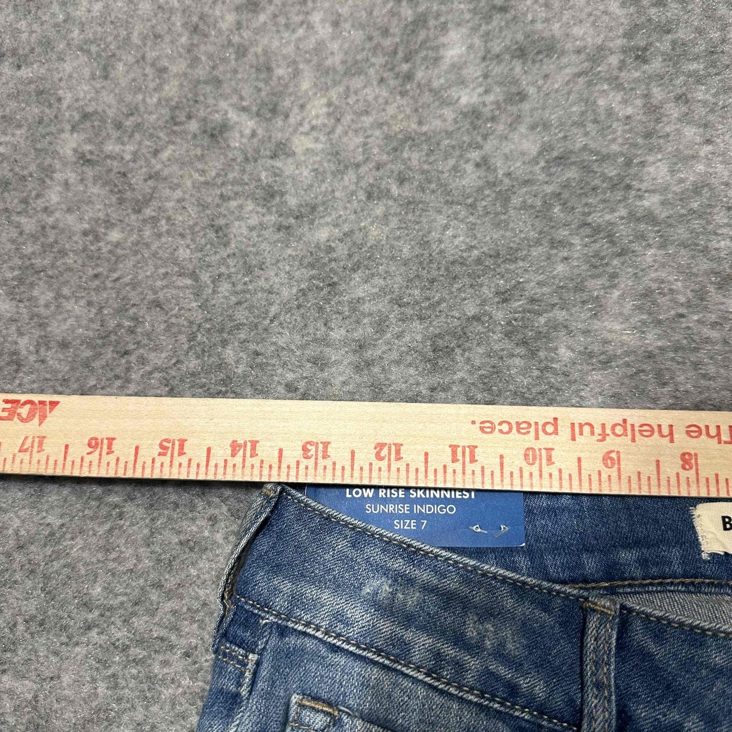 New BULLHEAD DENIM CO Skinniest Sunrise Indigo Women's Skinny Jeans Size 7 Blue