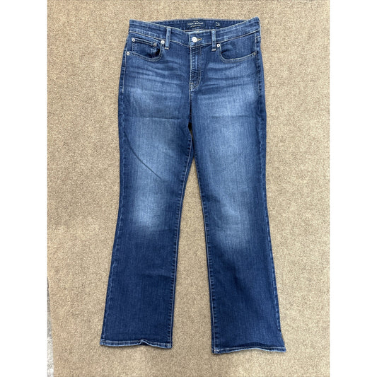 Lucky Brand Sweet Boot Women's Jeans Size 10x30 Blue Dark Wash Bootcut Denim
