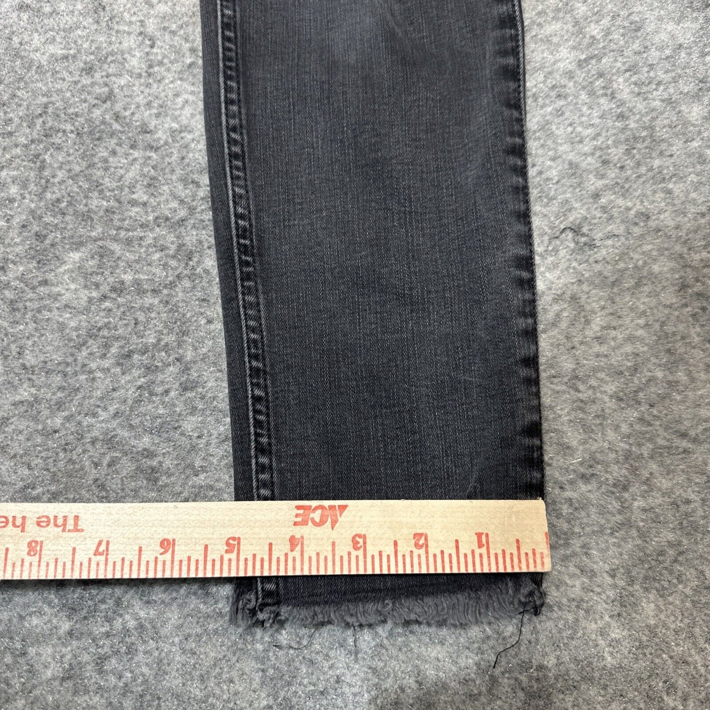Madewell 10" High Rise Skinny Women's Jeans Size 29 Black Gray Denim