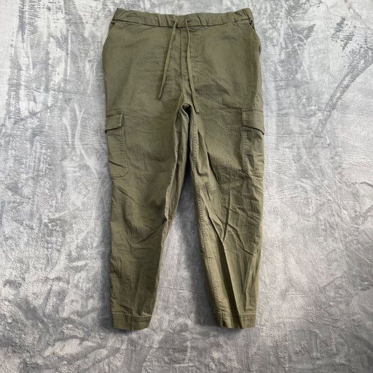 Duluth Trading Cargo Pants Women's Size 16W Olive Cotton Blend