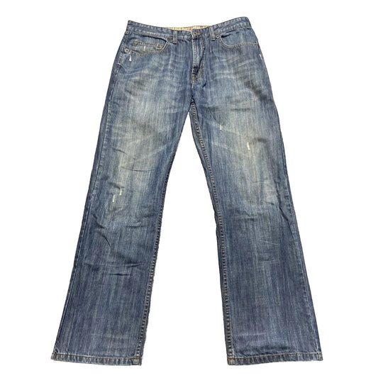 Wrangler Vintage Straight Fit Jeans Men’s Size 32x31 Dark Blue Denim