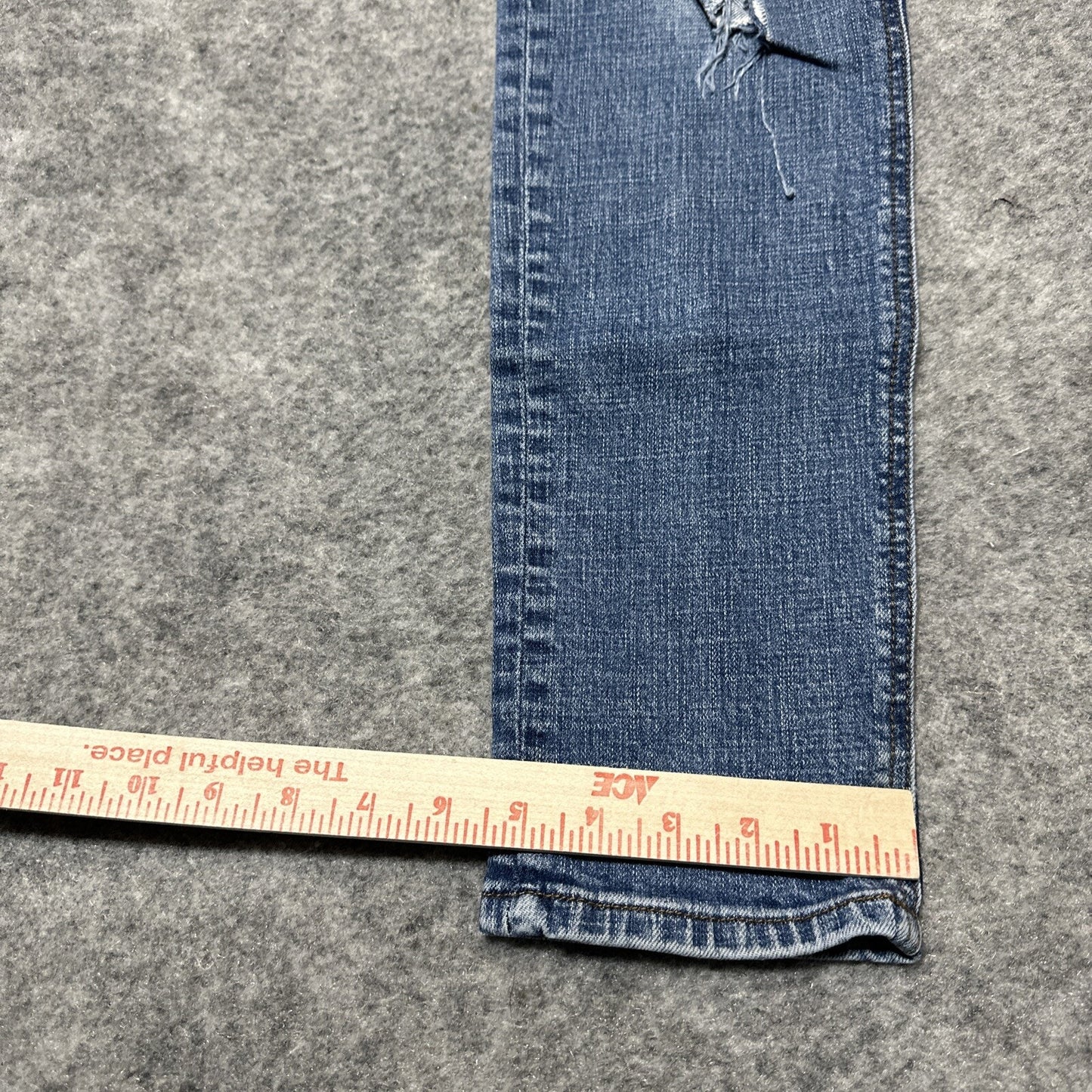 KUT From The Kloth Catherine Boyfriend Women's Distressed Jeans Size 4 Blue
