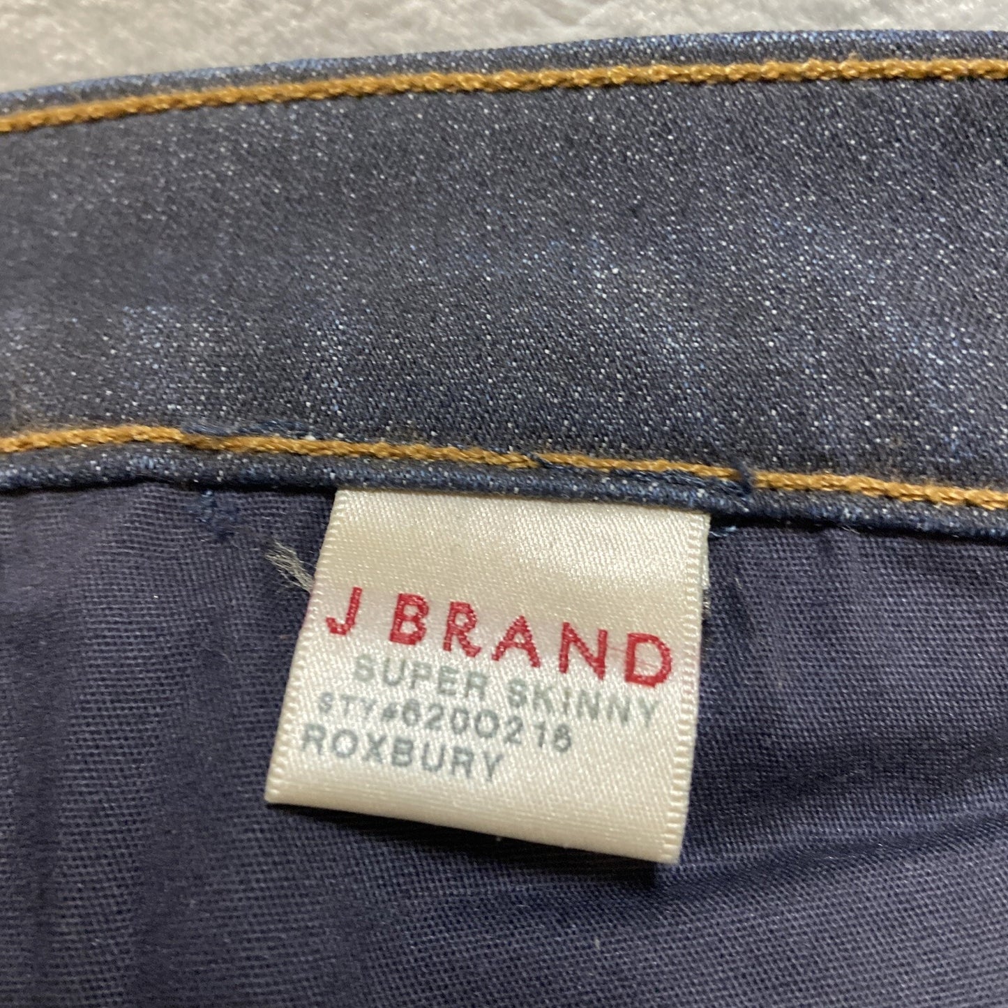 J Brand Roxbury Super Skinny Jeans Women's Size 29 Dark Blue Denomination