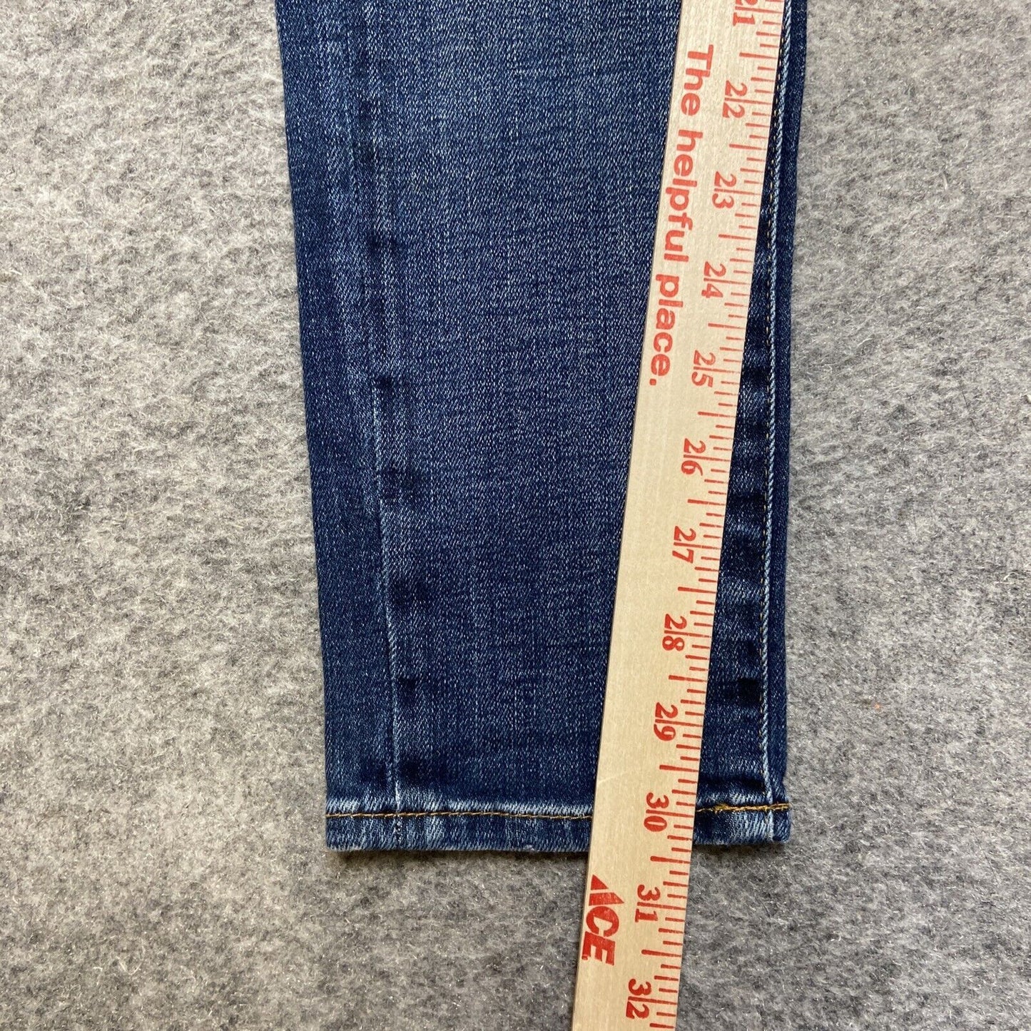Denim & Supply Ralph Lauren Skinny Jeans Women's Size 29/32 Dark Blue Faded