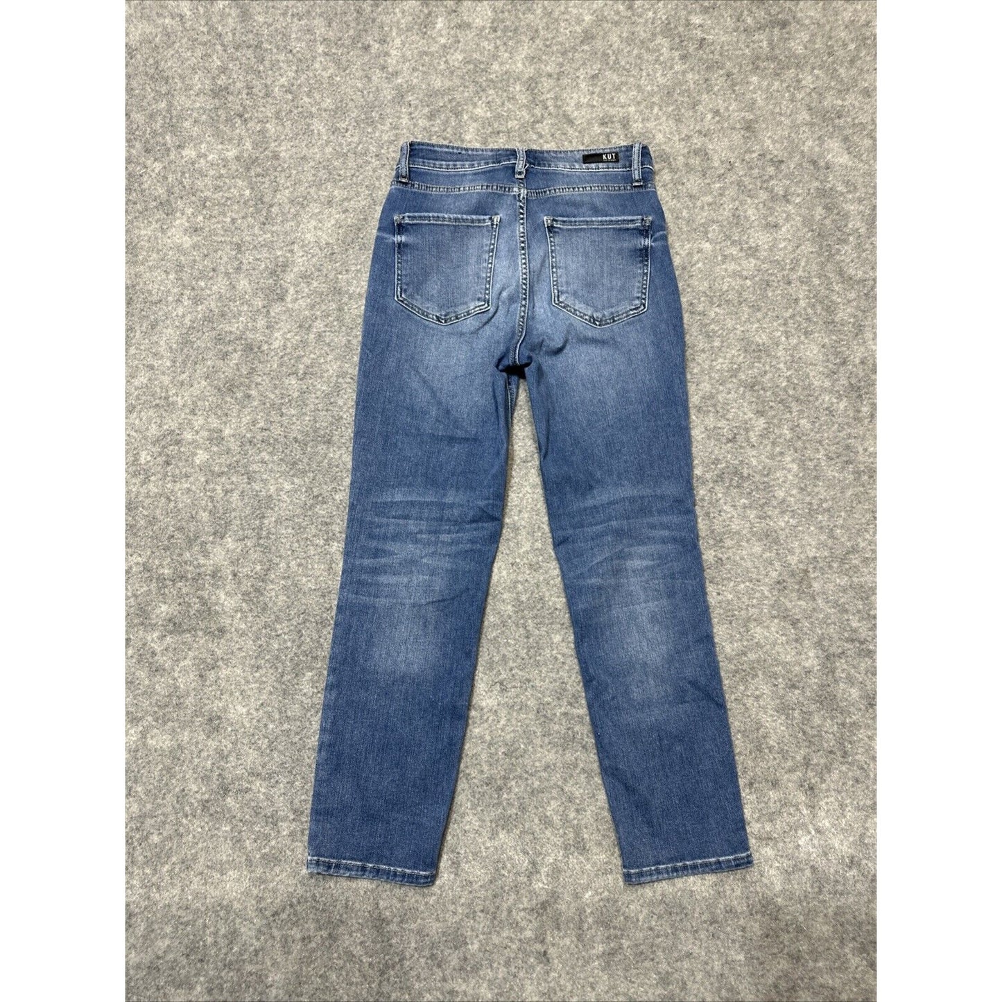 KUT From The Kloth Naomi Fab AB Girlfriend Straight Leg Women's Jeans Size 0