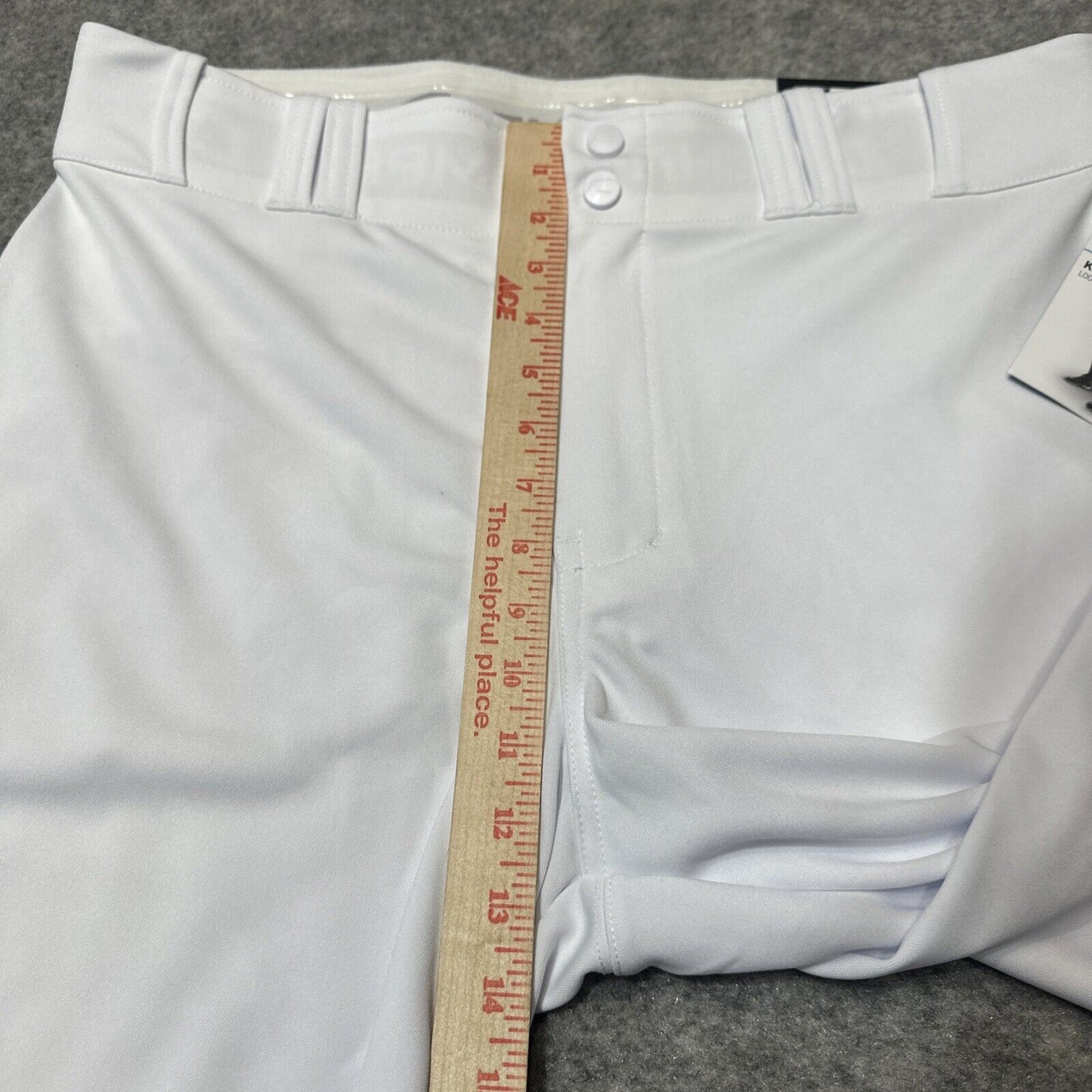 Champro Kincker Loose Fit Men's Baseball Pants Size L White Cropped Pants