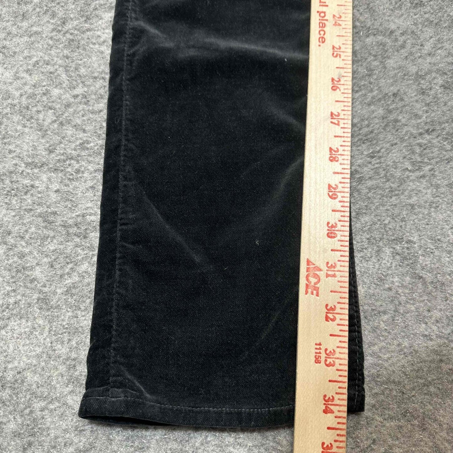 New AG Adriano Goldschmied The Casablanca Women's Velvet Skinny Jeans Size 26R