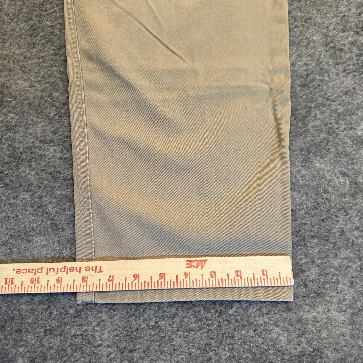 Vintage L.L.Bean Women's Pleated Bootcut Chino Pants Size 10 Beige Chinos