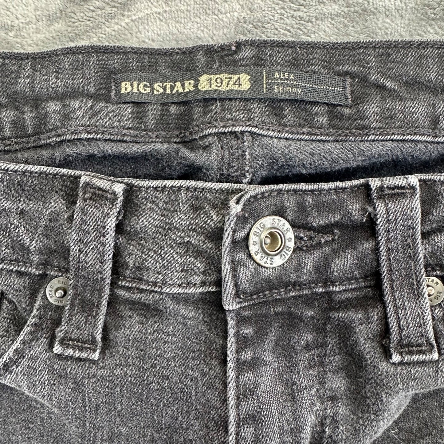 Big Star Women's Alex Skinny Jeans Size 26 Dark Wash