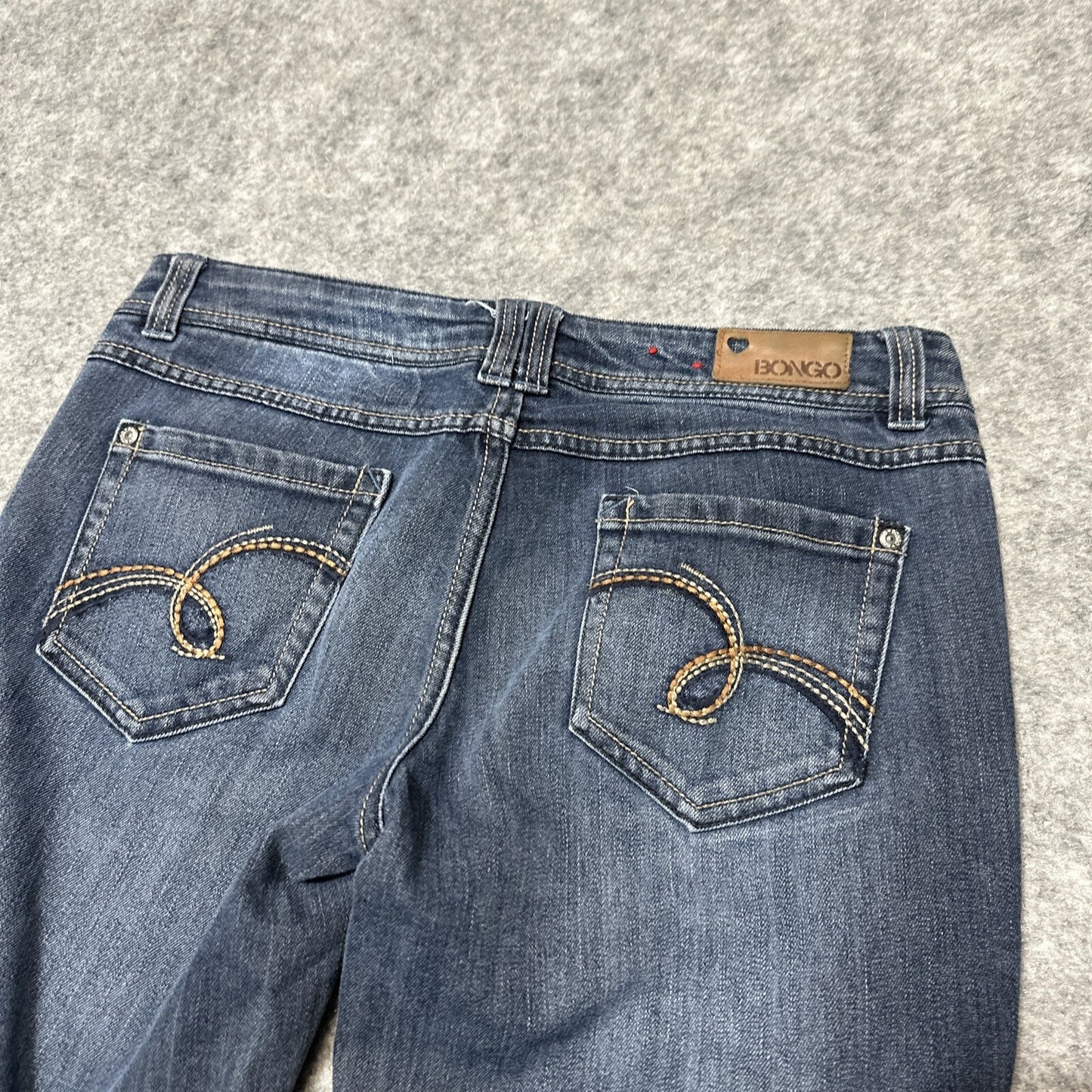 Bongo Skinny Women's Jeans Size 9 Blue Dark Denim