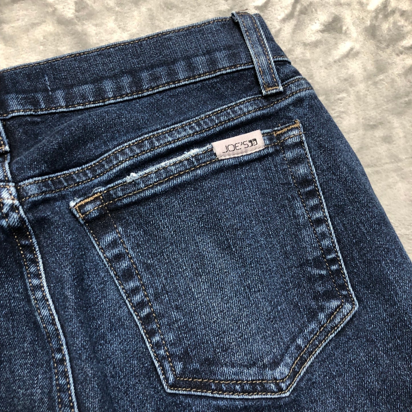 Joe's Jeans Mid Rise Estela Stretch Jeans Women's Size 26 Dark Blue Denim