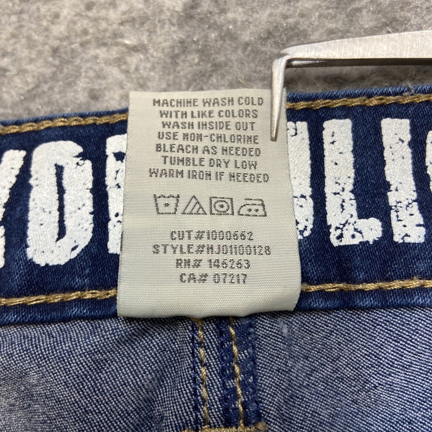 Hydraulic Skinny Jeans Women's Size 7/8 Blue Dark Wash Denim