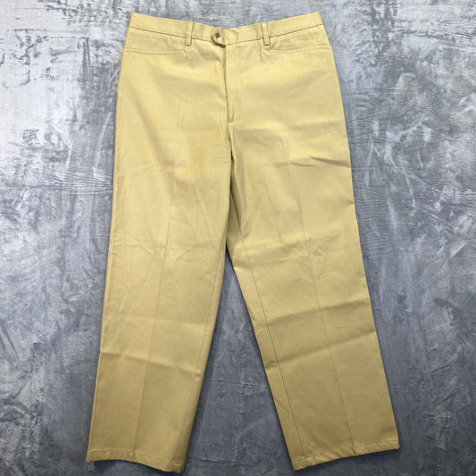 A. Di Mille Italian Formal Dress Pants Men's Size 8 Tan Brown