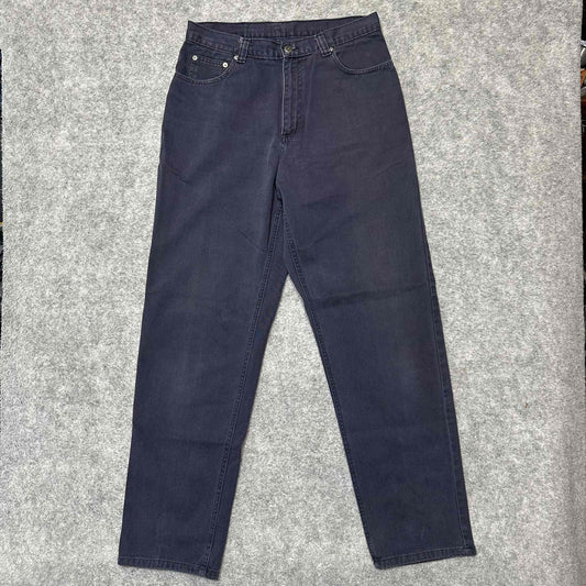 Vintage Gitano Jeans Men’s Relaxed Straight Jeans Size 33x32 Dark Purple Denim