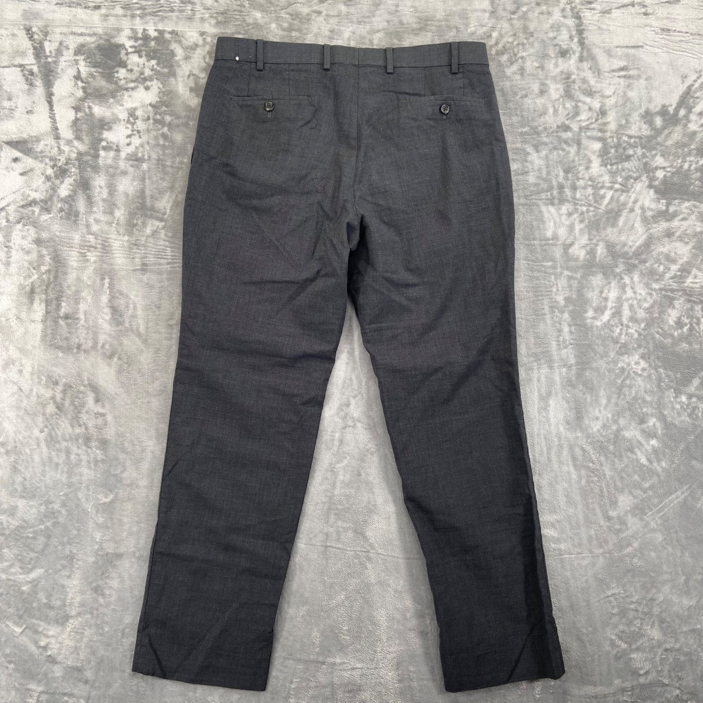 Lauren Ralph Lauren Men's Pleated Dress Pants 36x30 Gray