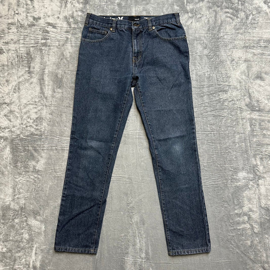 Hurley '79 Skinny Jeans Boys Size 18 Blue Denim