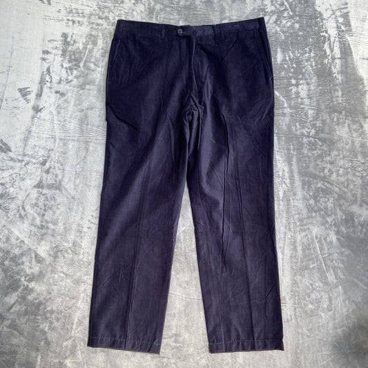 Valentini Italian Made Corduroy Dress Pants Men's Size 56 *US Size 40* Blue