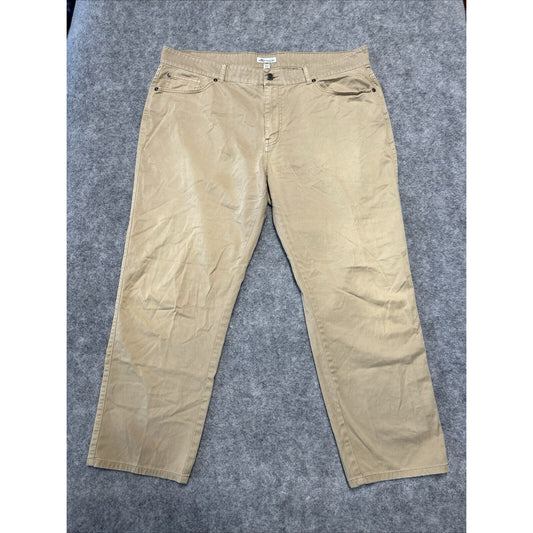 Peter Miller Men's Straight Jeans Size 40 Tan Brown Denim