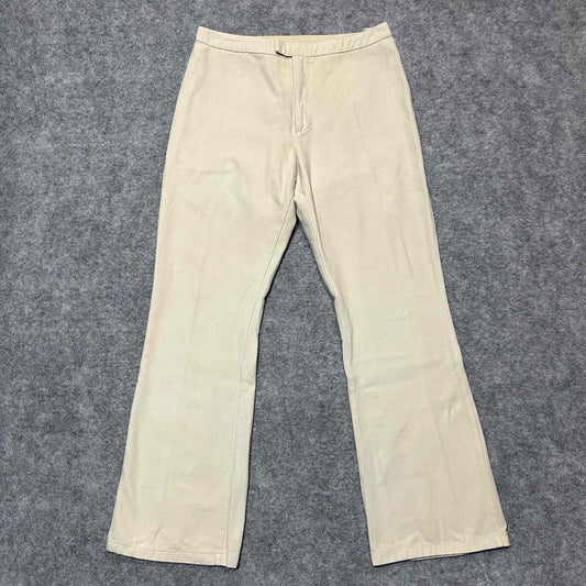 Kristensen Du Nord Vintage Women's High Waisted Bootcut Pants Size 2 Beige