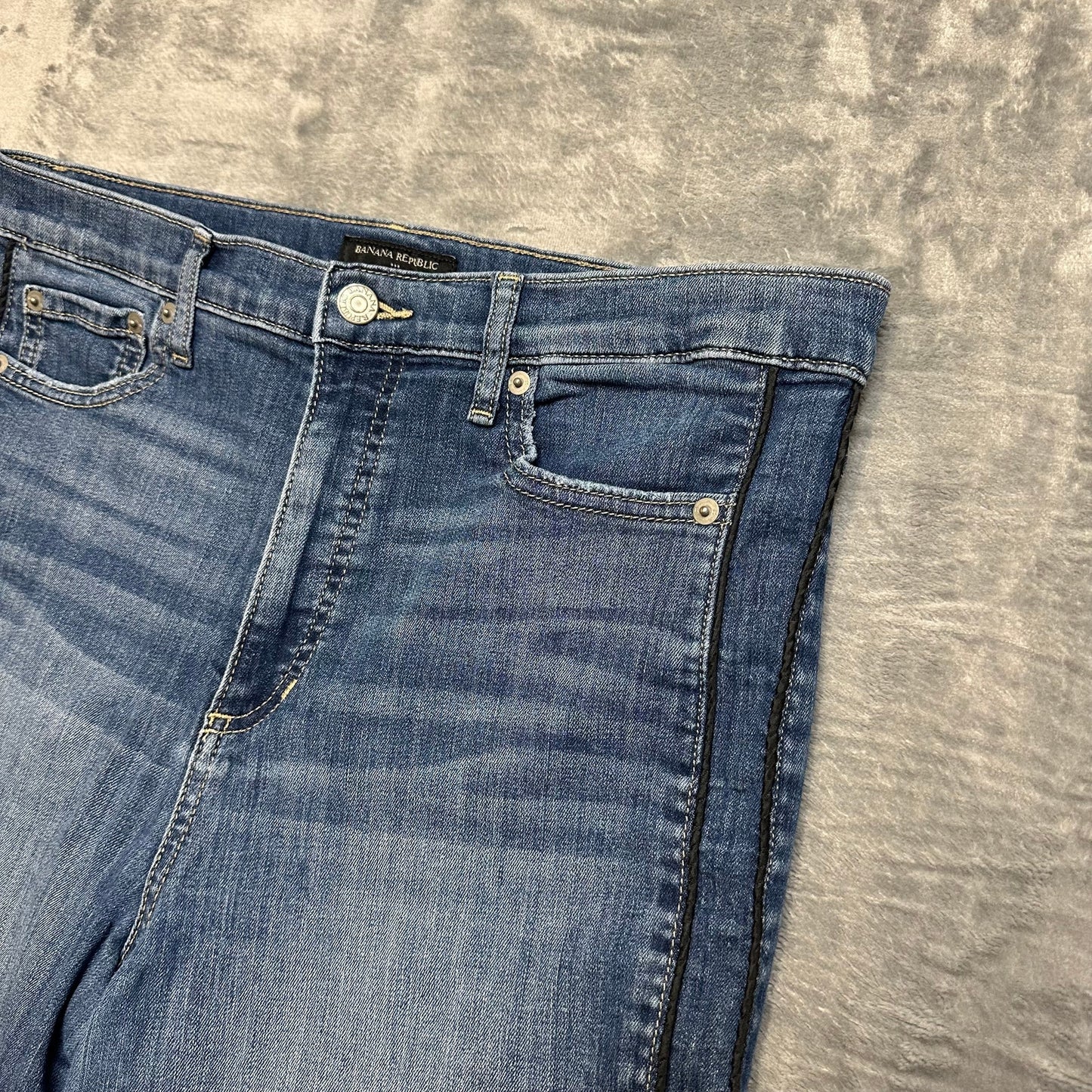 Banana Republic High Rise Skinny Jeans Women’s Size 30 Blue Denim