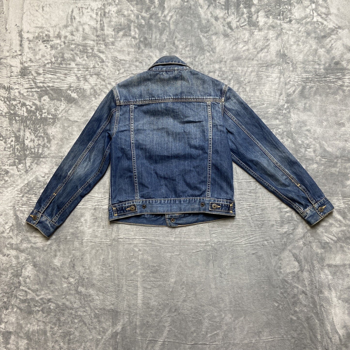 GapKids 1969 Jacket Kids Size XL Blue Denim Medium Wash Pockets Stretch